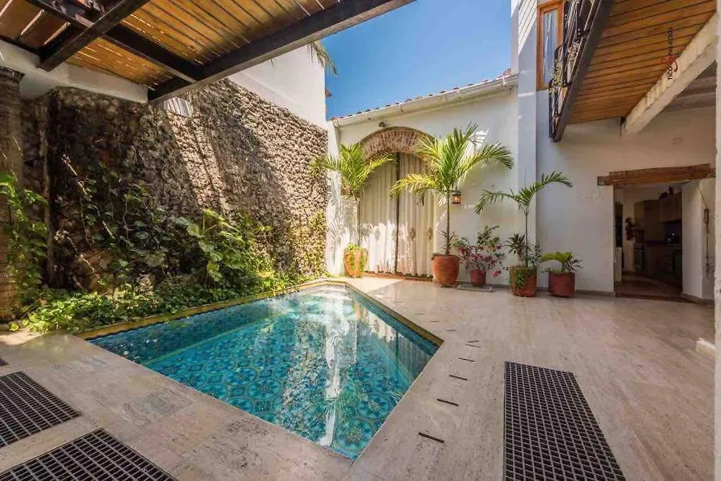 Villa Nomada 5 Estrellas, Wifi, Piscina, Terraza, 12 Personas, Kartagena Kolumbia